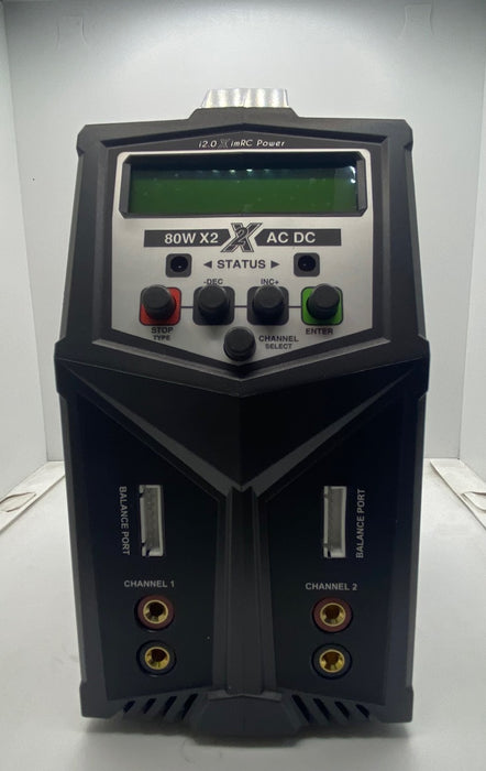X2 AC/DC 7アンペア デュアル バランス チャージャー