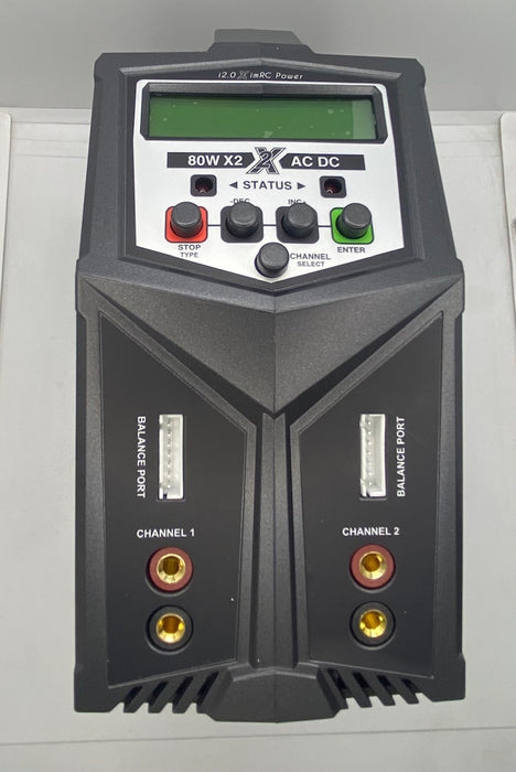 X2 AC/DC 7アンペア デュアル バランス チャージャー