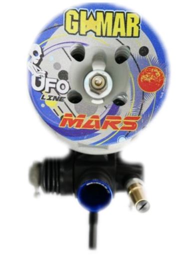 Gimar RC Mars Offroad 1/8 Nitro Engine (With 2135 pipe and 85mm manifold) Combo