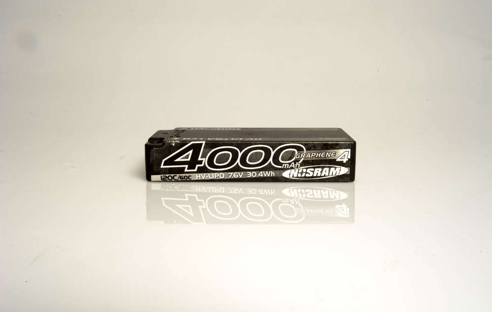 Shorty pack 4000mah Extreme Low profile 120c 7.6v