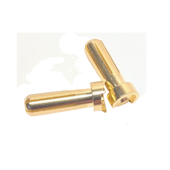 Payce RC 5mm Gold Plated Bullet Connectors