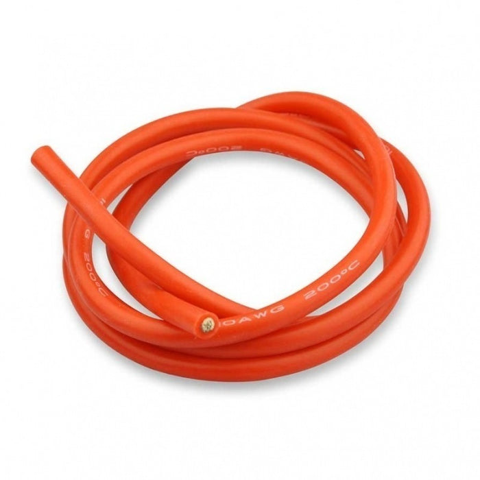 Silicon Wire Red 12AWG 1M